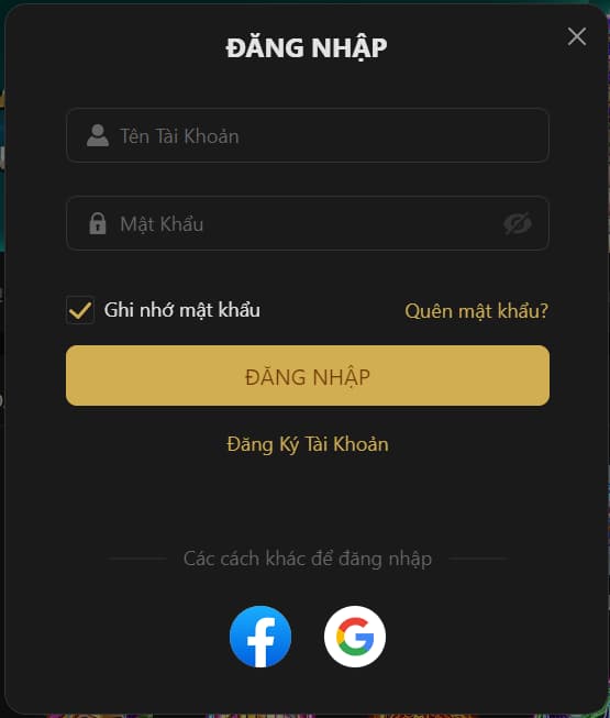 Hướng dẫn đăng nhập 130BET